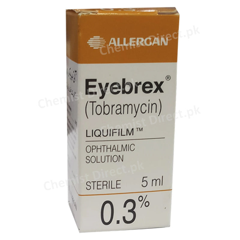 Eyebrex Eye Drop 5ml Barrett Hodgson Pakistan Pvt Ltd Anti Infective Tobramycin