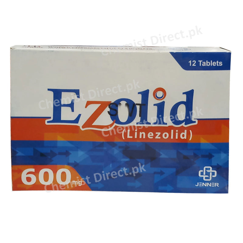 Ezolid 600mg Tablet Jenner Pharma Linezolid