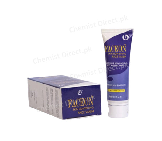 Faceon Skin Lightening Face Wash 60Ml Face Wash