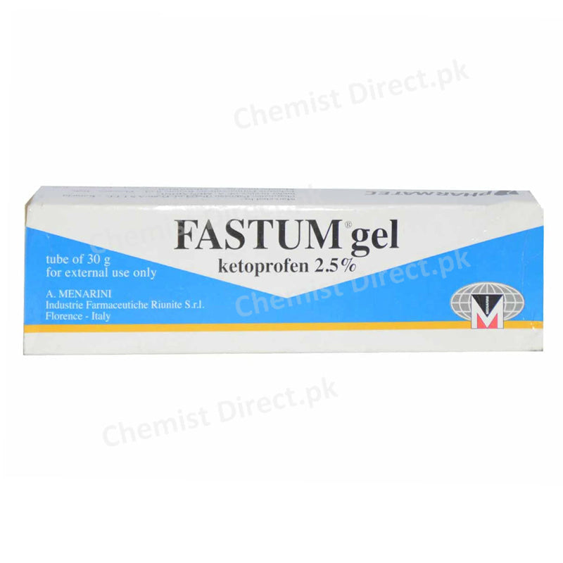 Fastum Gel Pharmatec NSAID Ketoprofen