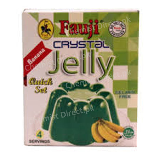 Fauji Crystal Jelly Banana 80Gm Food