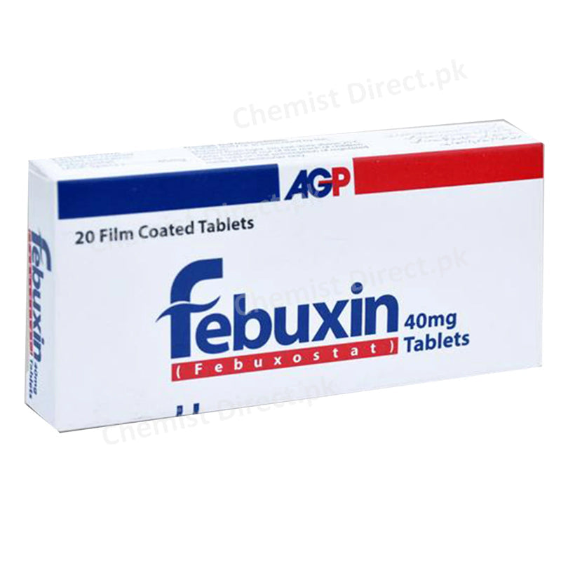 Febuxin 40mg Tab Tablet Anti gout Febuxostat