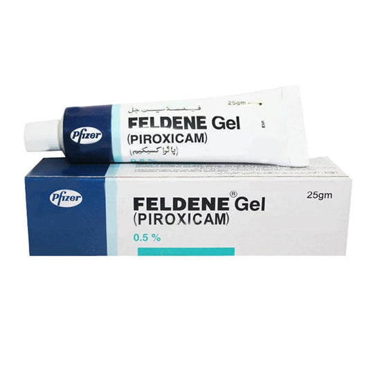 Feldene Gel 25gram Piroxicam Pifzer Pakistan Nsaid