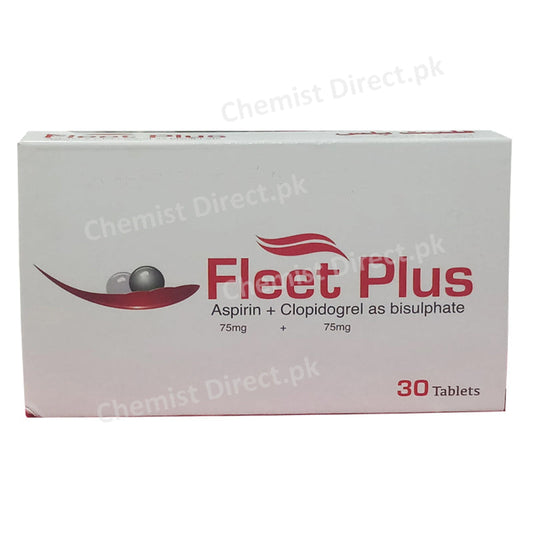Fleet plus Tablet Aspirin + Clopidogrel Wilshire Laboratories