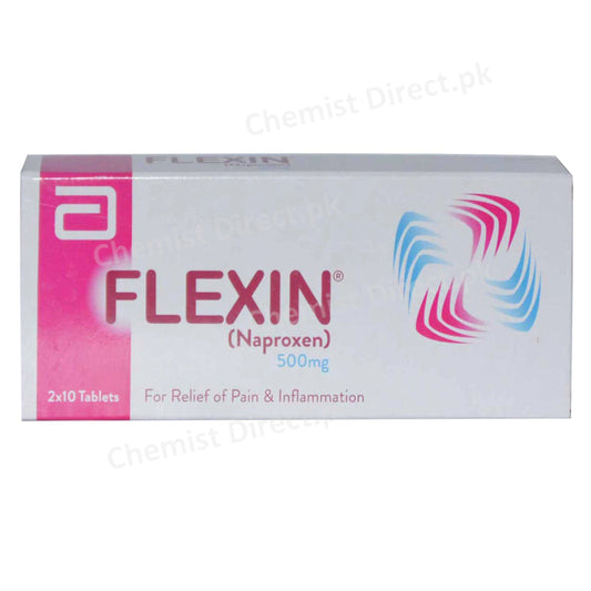 Flexin 500mg Tab Tablet Abbott Laboratories Pakistan Ltd Nsaid Naproxen