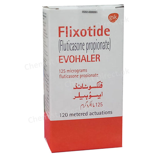 Flixotide Evohaler Inh 125mcg Glaxosmithkline Pakistan Limited Corticosteroid Fluticasone Propionate