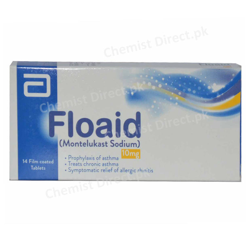 Floaid 10mg Tab Tablet Abbott Laboratories Pakistan Ltd Anti Leukotriene Montelukast