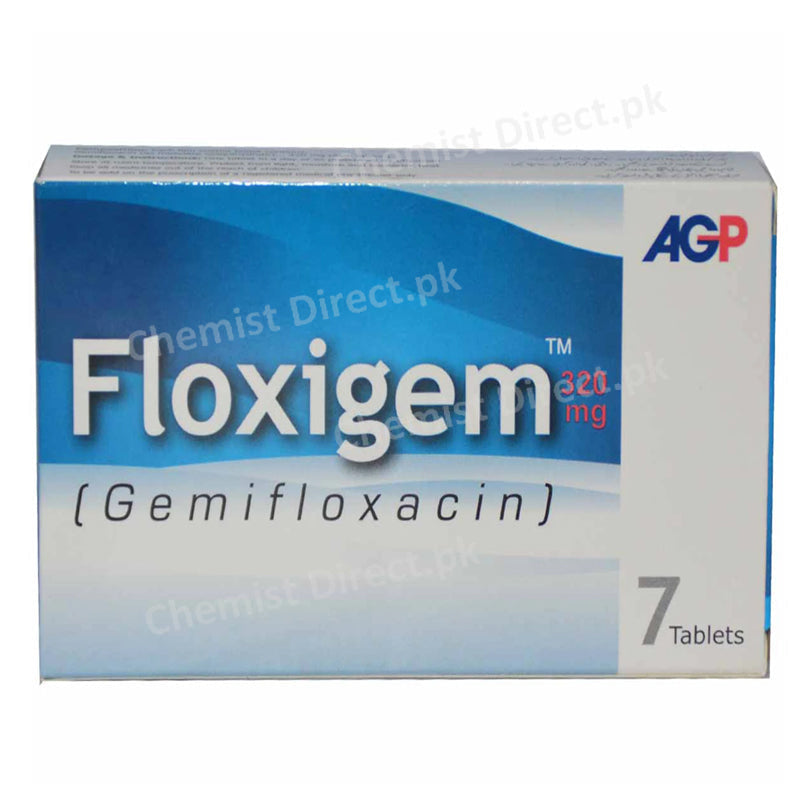 Floxigem 320mg Tab Tablet AGP Pvt Ltd Quinolone Antibiotic Gemifloxacin