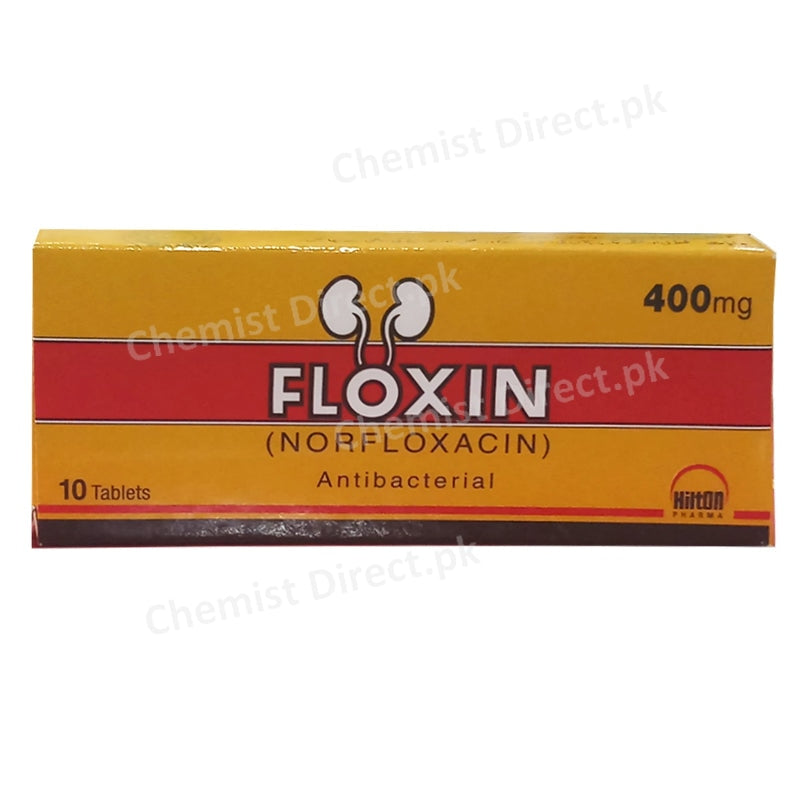 Floxin 400mg Tab Tablet Hilton Pharma Pvt Ltd Quinolones Anti Bacterial Norfloxacin