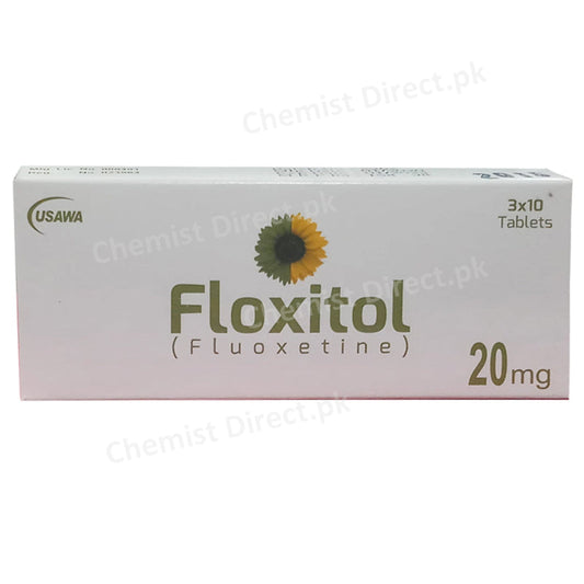 Floxitol 20mg Tablet Usawa Pharmaceuticals Anti Depressant Fluoxetine