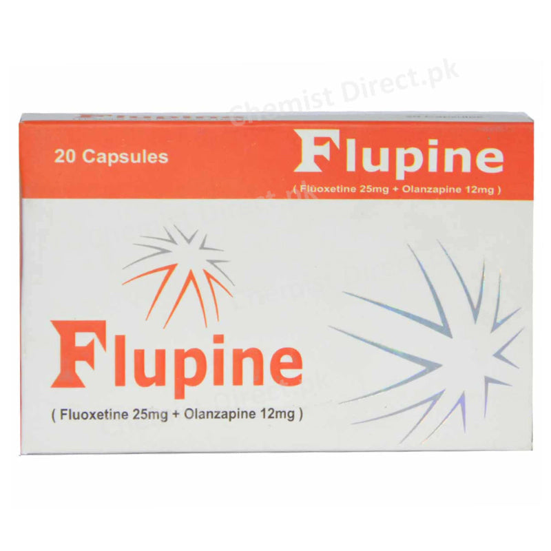 Flupine 25+12mg capsule Fluoxetine+olanzapine