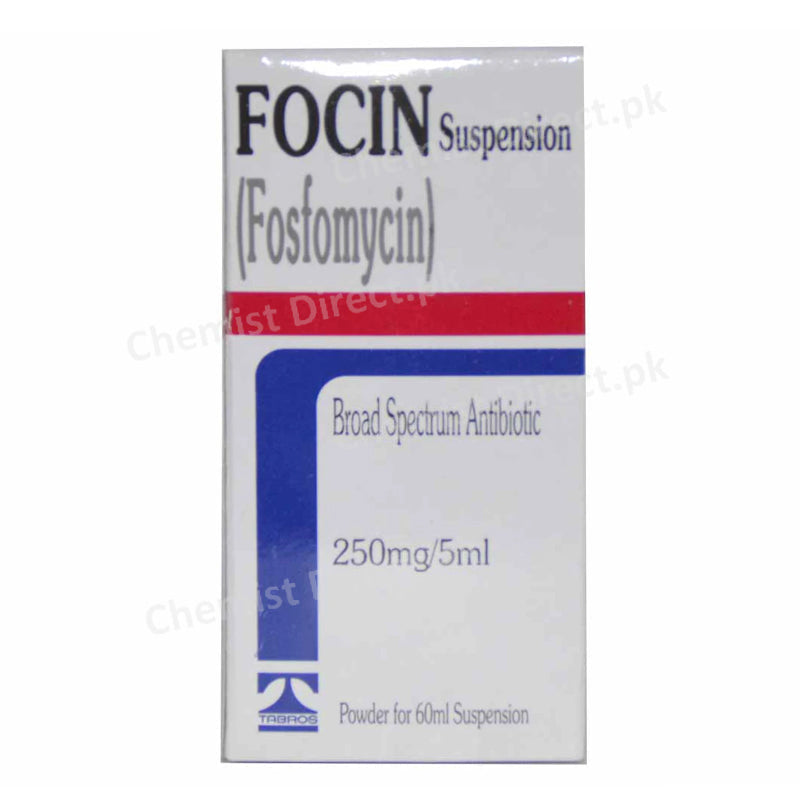 Focin 250Mg Syrup 60Ml Medicine