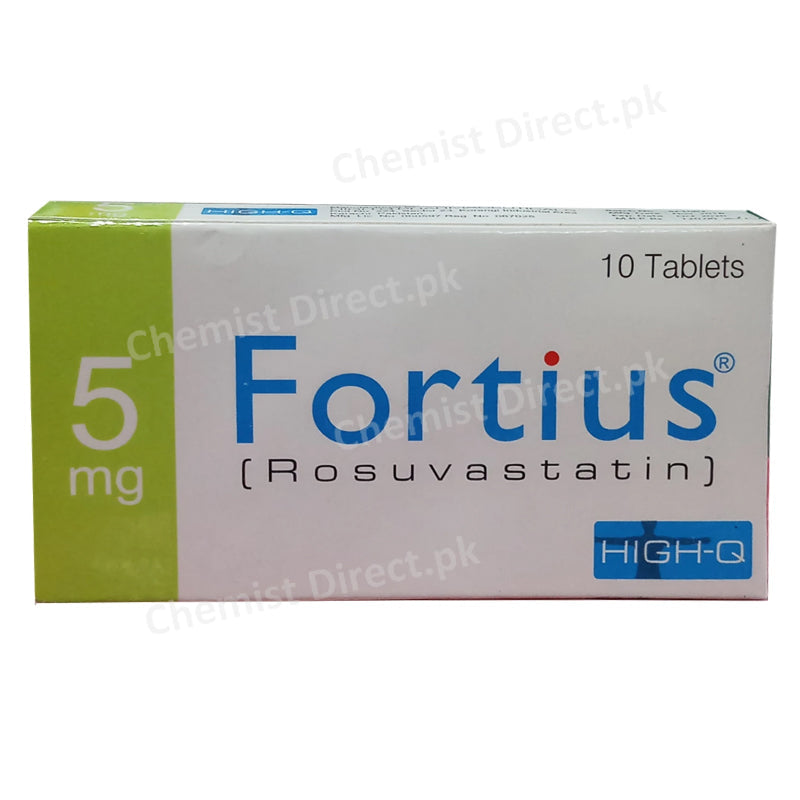 Fortius 5mg Tab Tablet High Q Pharma Corticosteroids Rosuvastatin