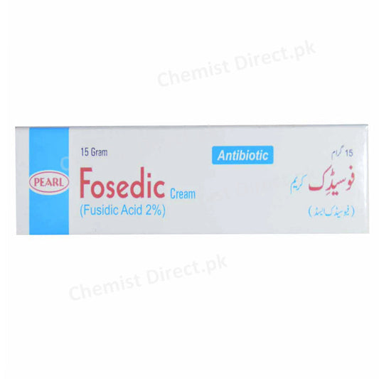 Fosedic Cream 15gm Pearl Pharmaceuticals Anti Bacterial Fusidic Acid