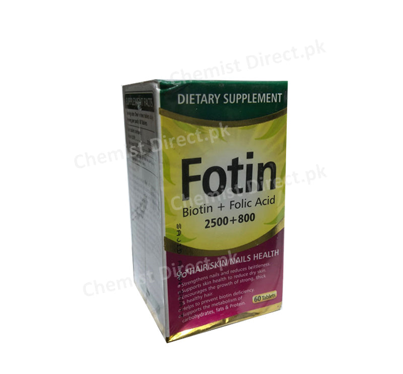 Fotin Biotin+Folic Acid Skin Care