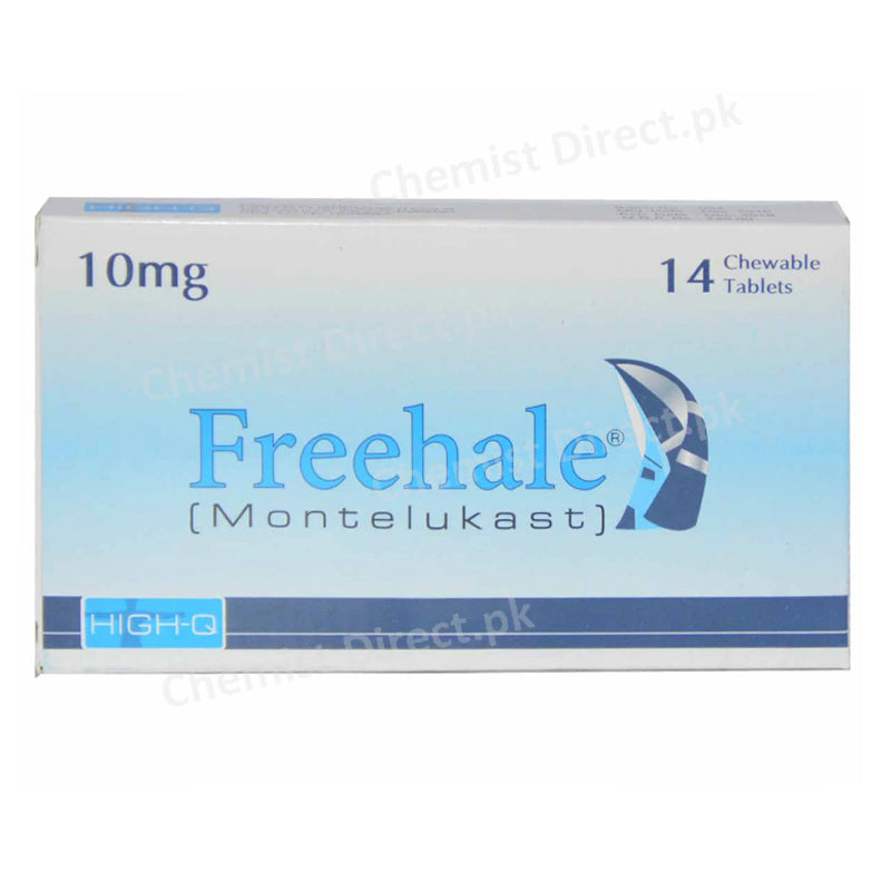 Freehale 10mg Tablet Anti-Leukotriene Montelukast High Q Pharmaceuticals