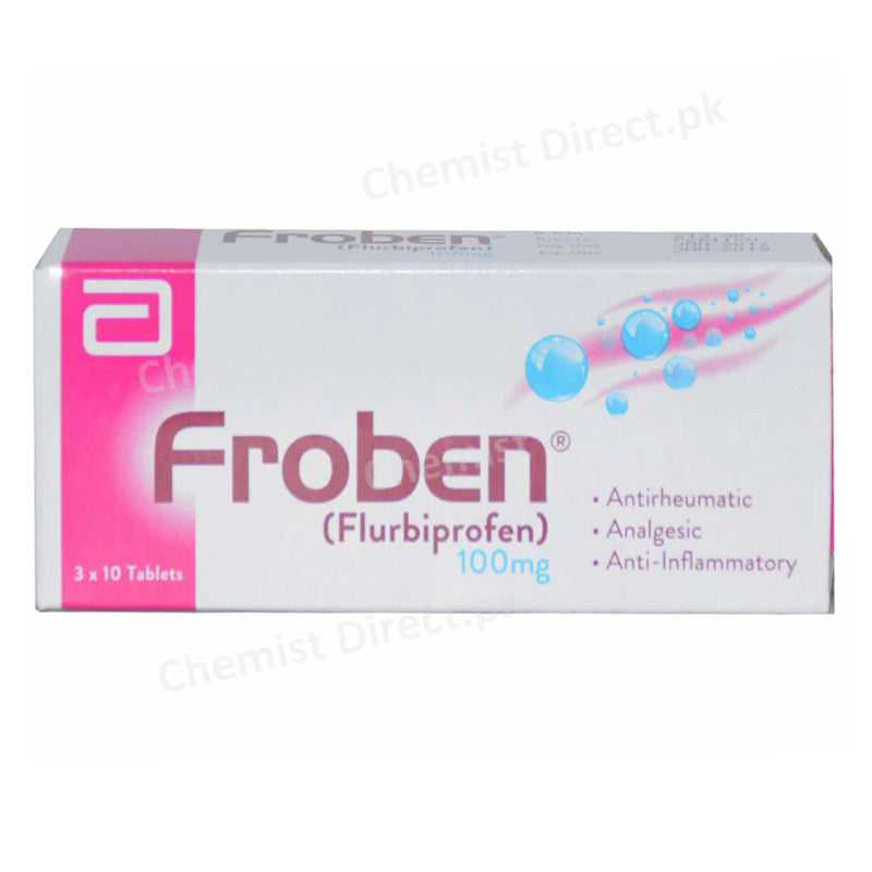 Froben 100mg Tablet Flurbiprofen Nsaid Abbott Laboratories