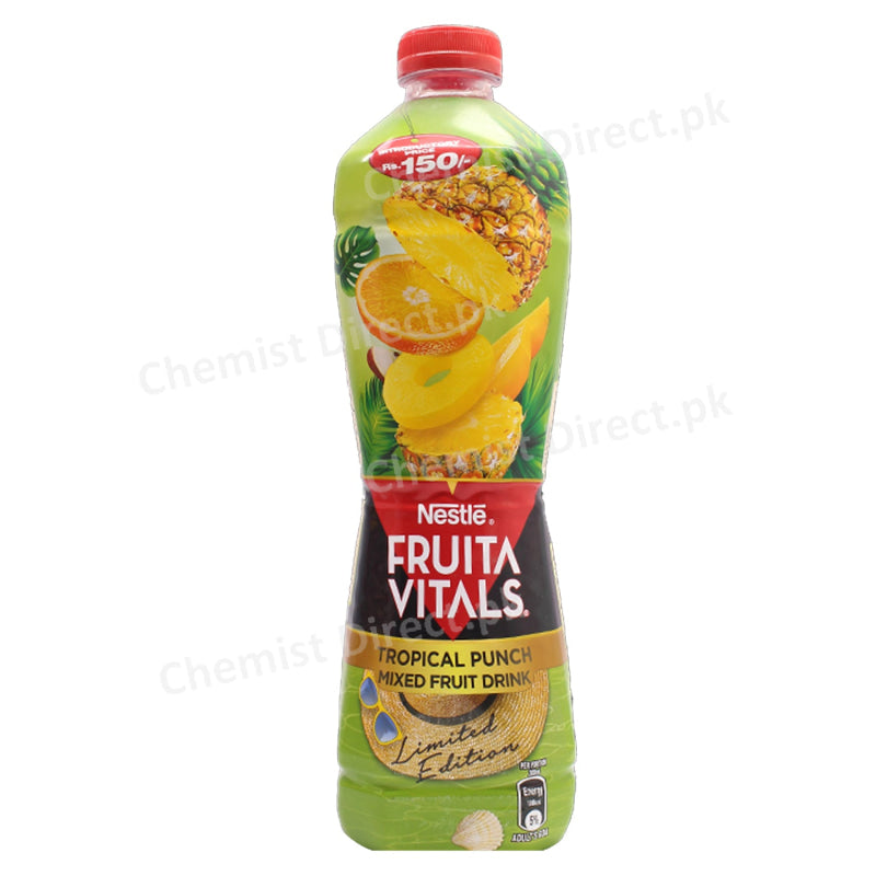Fruita Vitals Tropical Punch Mixed Fruit Drink 1 Liter Food