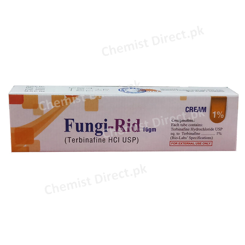 Fungi-Rid 1% 10g cream – ChemistDirect.pk