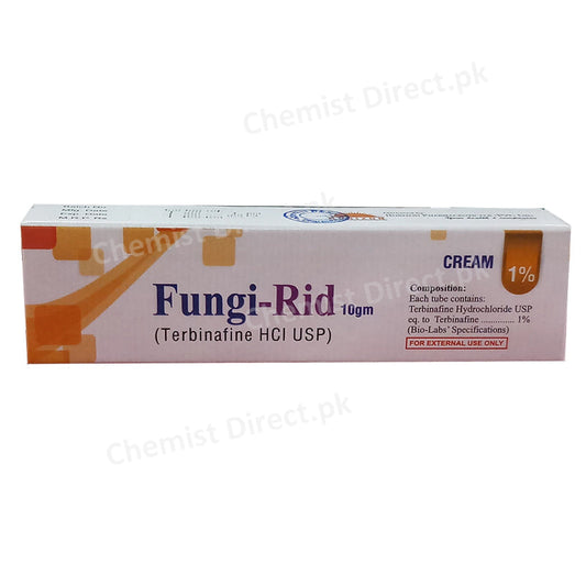 Fungi Rid 1 10g Cream Terbinafine