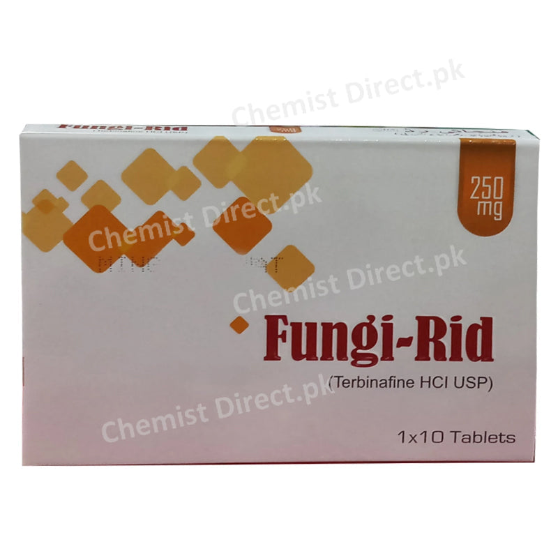 Fungi Rid 250mg Tab Tablet Terbinafin