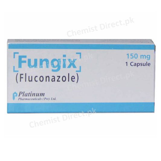 Fungix 150gm Cap Capsule Platinum Pharmaceuticals Pvt Ltd Anti Fungal Fluconazole