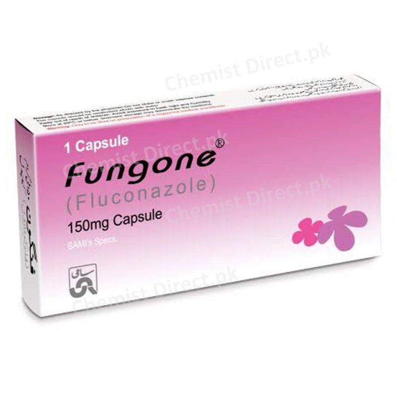 Fungone 150mg Cap Capsule Sami Pharmaceuticals Anti Fungal Fluconazole