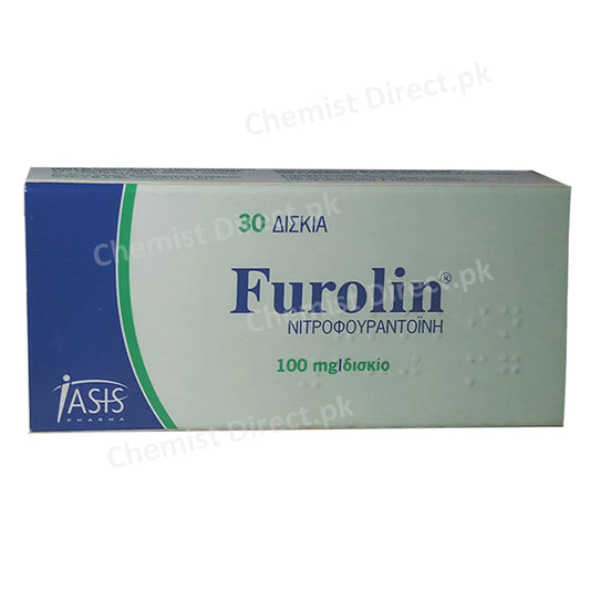 Furolin 100mg Tab Tablet Asis Pharm Nitrofurantoin