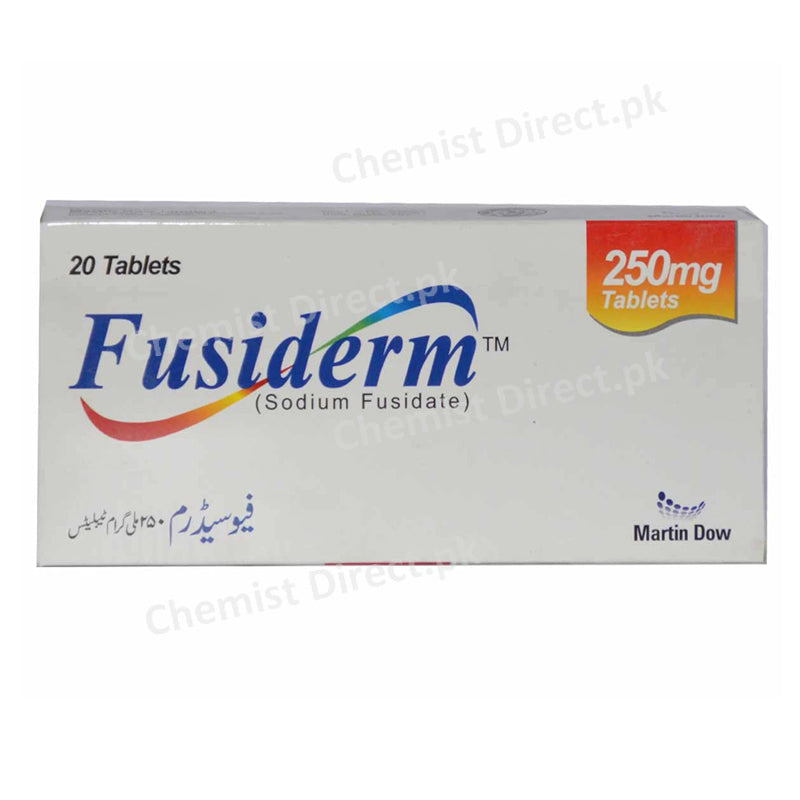 Fusiderm 250mg Tab Tablet Martin Dow Pharmaceutical Limited Anti Bacterial Sodium Fusidate