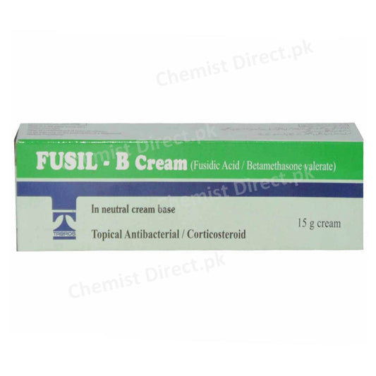 Fusil B Cream 15gm Tabros Pharma Pvt Ltd Anti Bacterial Corticosteroid Fusidic Acid 2 Betamethasone 0.1
