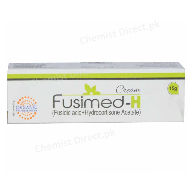     Fusimed H 15G Cream Organic Pharma Anti bacterial Fusidicacid Hydrocortisone Acetate