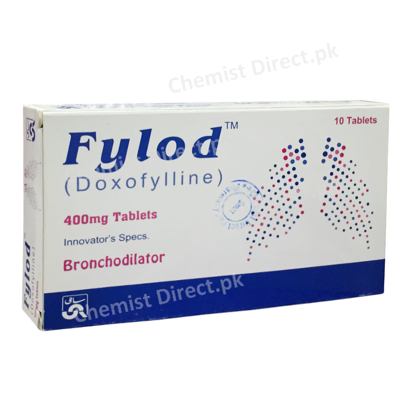 Fylod 400mg Tablet Doxofylline Sami Pharma