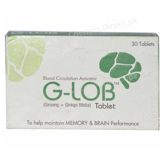 G-LOB Tablet Ginseng +Ginko Biloba