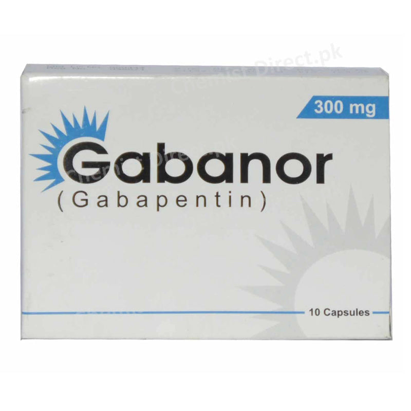 Gabanor 300mg capsule Mass Pharma Gabapentin