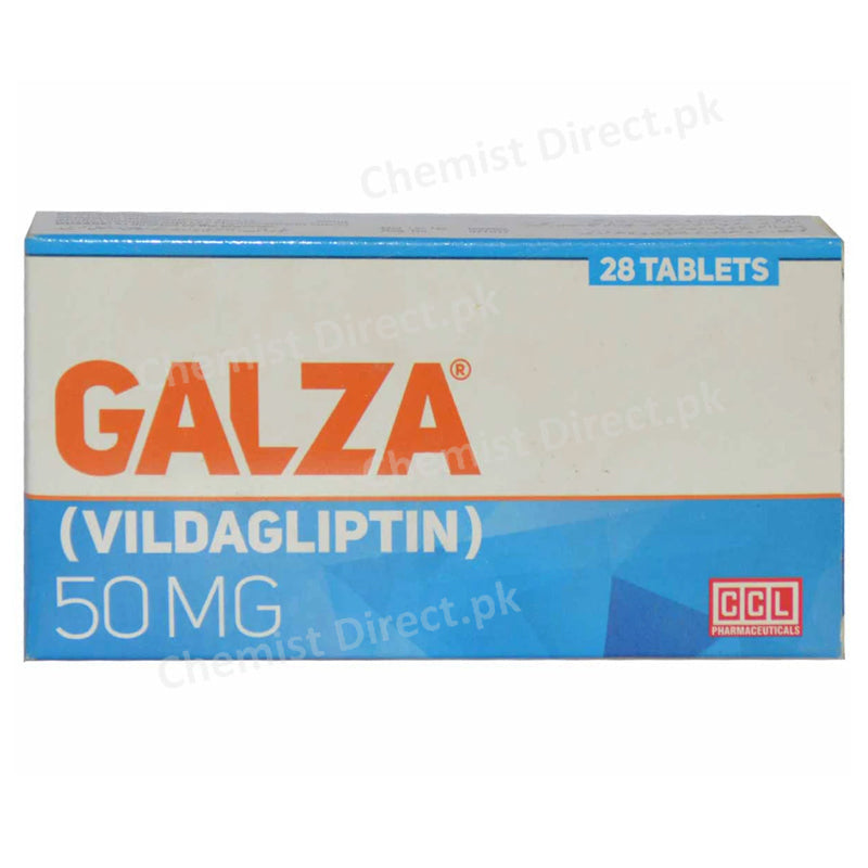 Galza 50mg Tablet CCL pharmaceuticals Vildagliptin