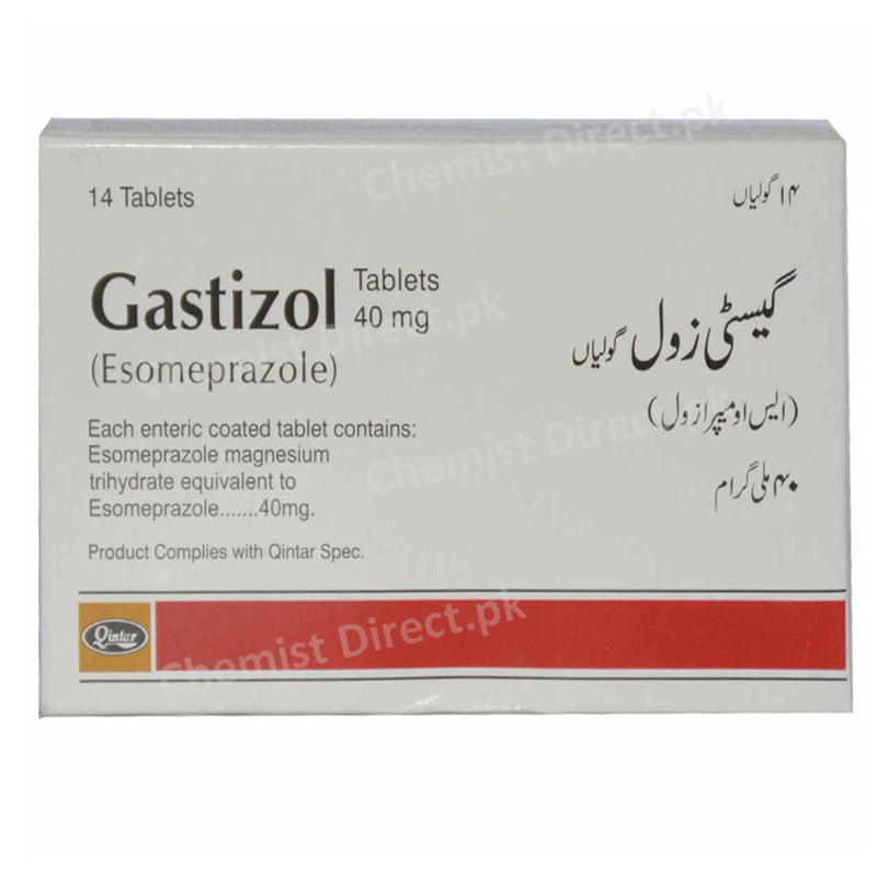 Gastizol 40mg Tab Tablet Esomeprazole