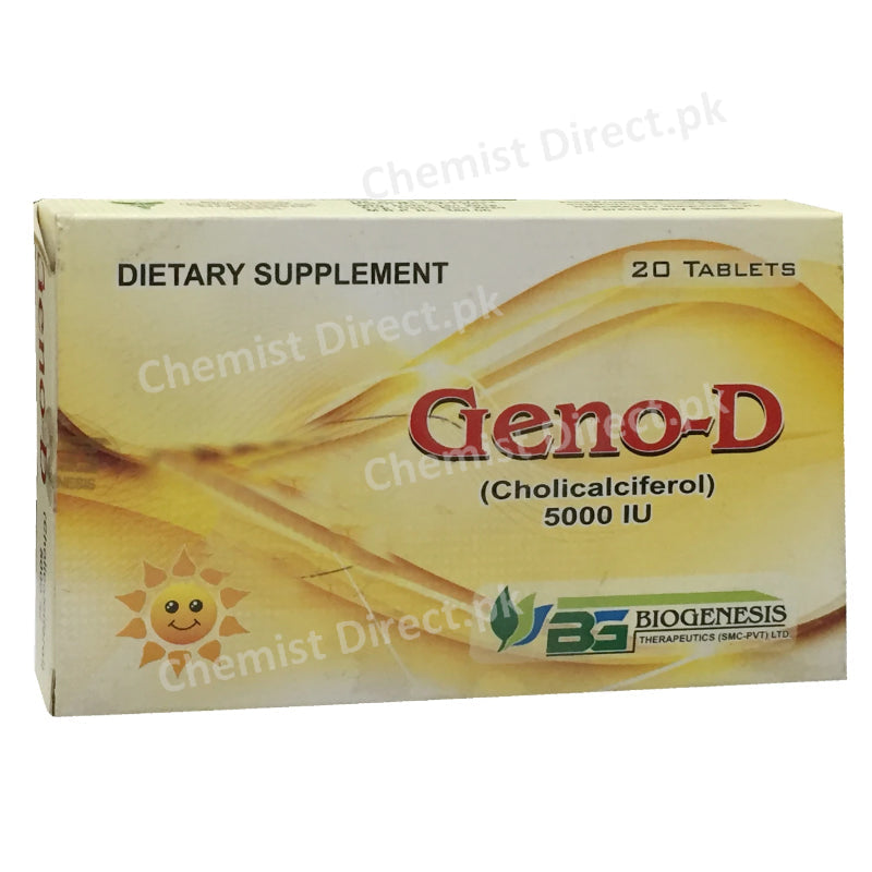     Geno D Tab tablet cholicalciferol