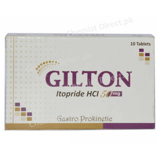 Gilton 50mg Tablet Sapient Pharma Itopride Hcl
