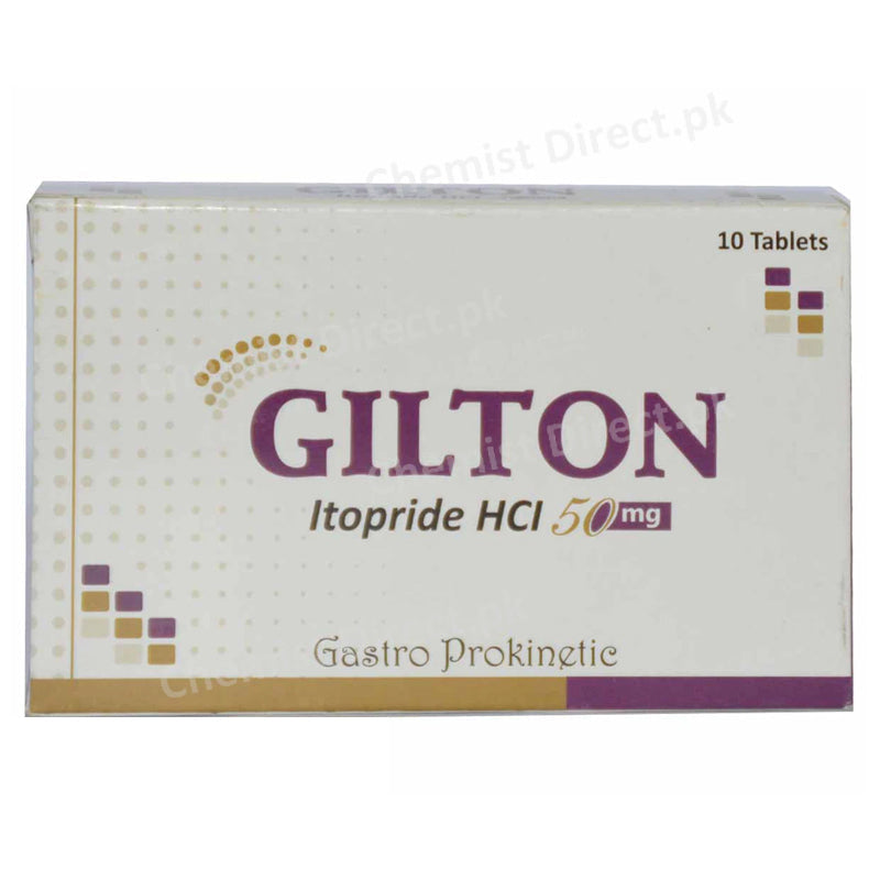 Gilton 50mg Tablet Sapient Pharma Itopride Hcl