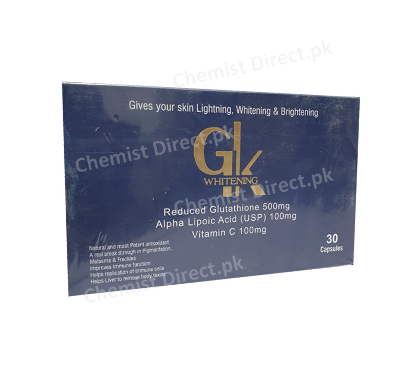 Gk Whitening Capsules Medicine