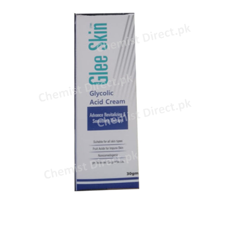 Glee Skin Glycolic Acid Cream 30gm – ChemistDirect.pk