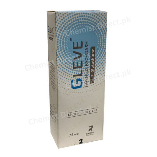 Gleve Fairness Face Wash 75Ml Skin Care