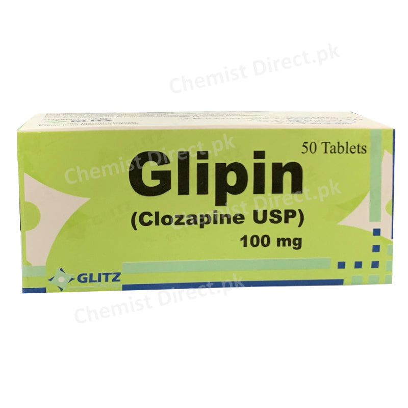 Glipin 100mg Tab Tablet Clozaril Tab 25mg 50 s Novartis Pharma Pakistan Ltd Psychosis Schizophrenia Clozapine