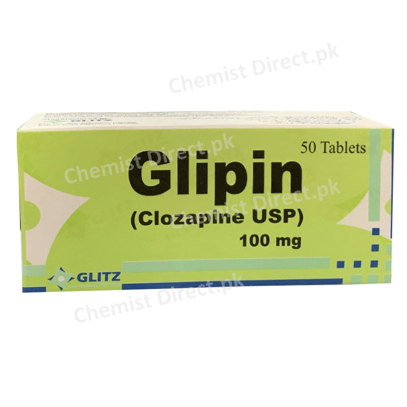 Glipin 100mg Tab Tablet Clozaril Tab 25mg 50 s Novartis Pharma Pakistan Ltd Psychosis Schizophrenia Clozapine