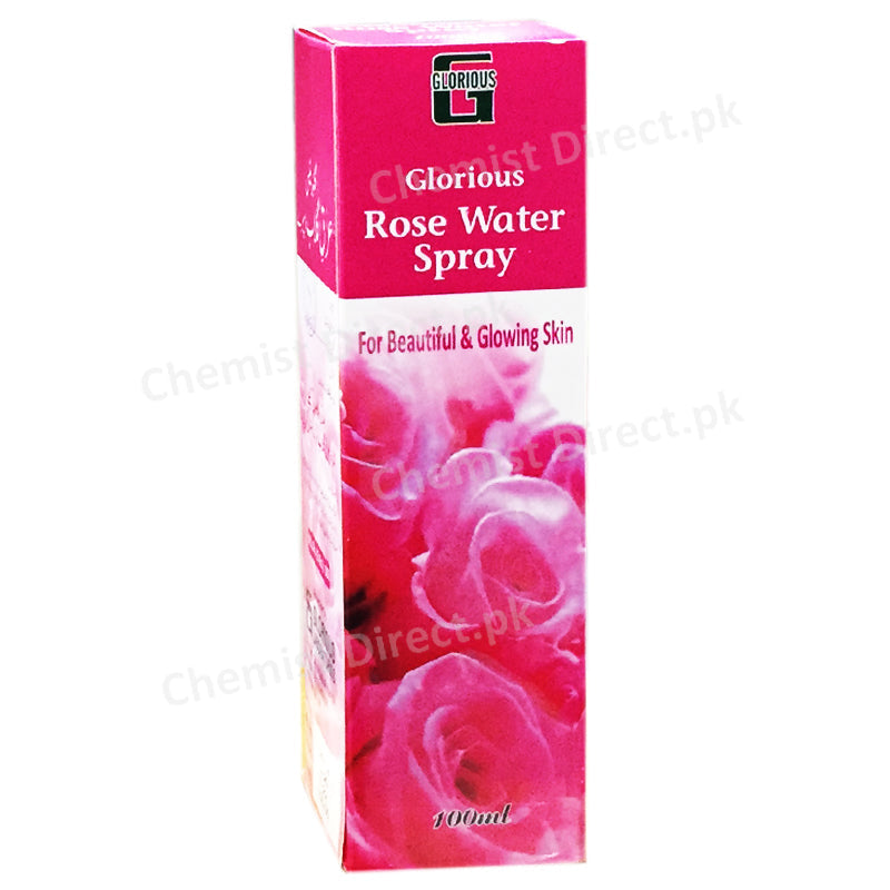 Glorious Rose Water Spray 100ml Glorious Laboratories Skin Care