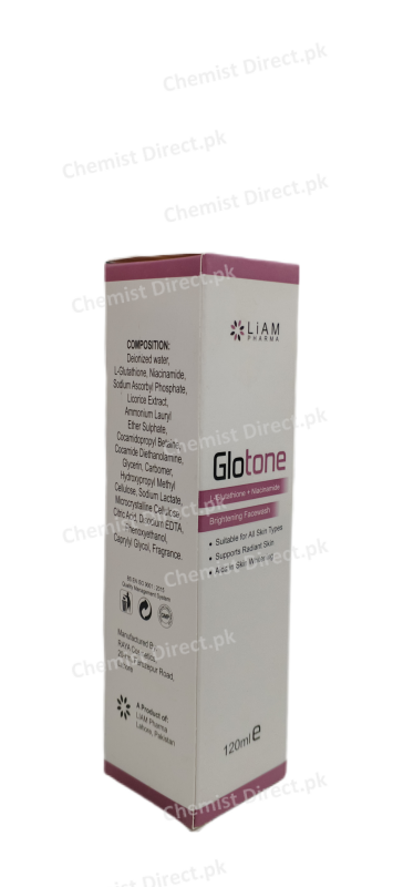 Glotone L-Glutathione + Niacinamide Brightening Facewash 120ml face wash