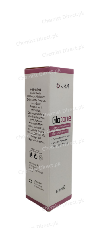 Glotone L-Glutathione + Niacinamide Brightening Facewash 120ml face wash