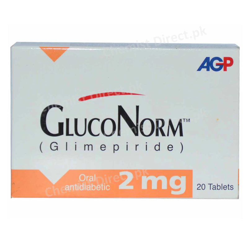 GlucoNorm 2mg Tab Tablet AGP Private Limited Glimepiride