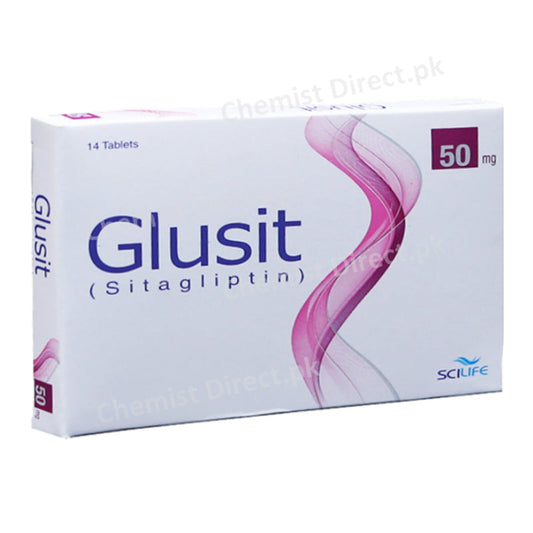 Glusit 50mg Tablet Scilife Pharma Sitagliptin