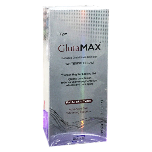 GlutaMax Whitening Cream 30gm Maxitech Cream Glutathione
